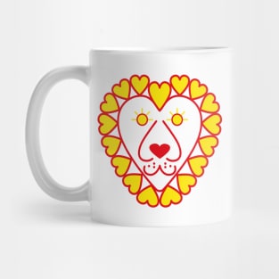 Love Lion 2 Mug